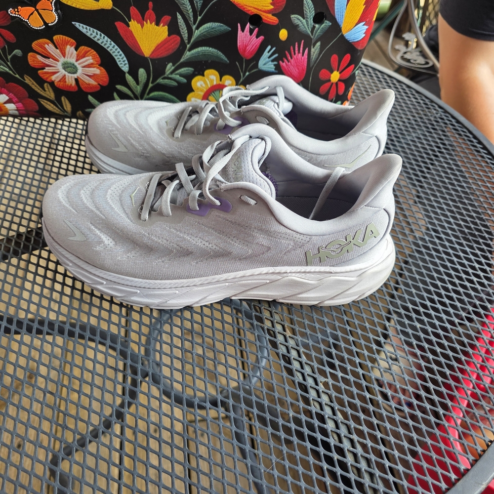 HOKA Gray Running Shoes